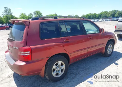 2002 Toyota Highlander z USA, uszkodzony, nr VIN JTEGD21A720026972